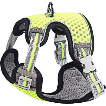 Arnés Antitirones para Perro Mediano AZUL 40-50CM