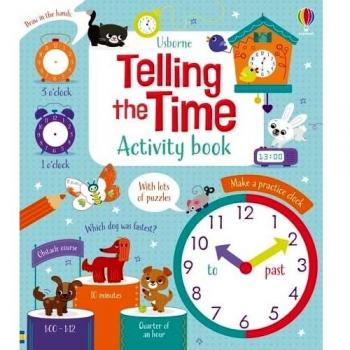 Libro de Actividades para Aprender a Decir la Hora - Incluye Ejercicios Matemáticos y Diseño Interactivo