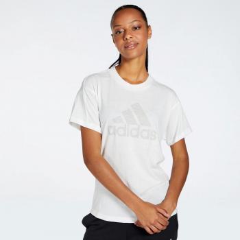 Adidas Sportswear Future Icons Winners 3.0 Camiseta De Manga Corta Mujeres - Blanco, Gris Claro