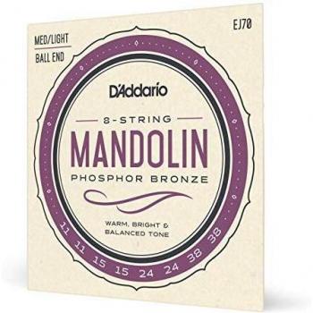 D'Addario EJ70 Phosphor Bronze Medium Light