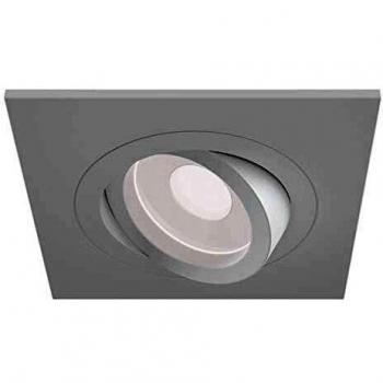 Foco Empotrado Cuadrado Atom Blanco GU10 1 Luz