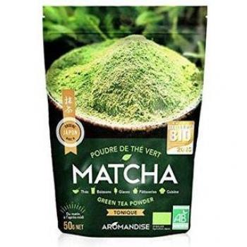 Aromandise Té Matcha Verde Ecológico en polvo - 50 g