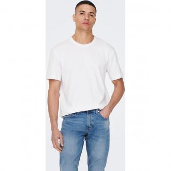 Camiseta básica de hombre manga corta Only & Sons