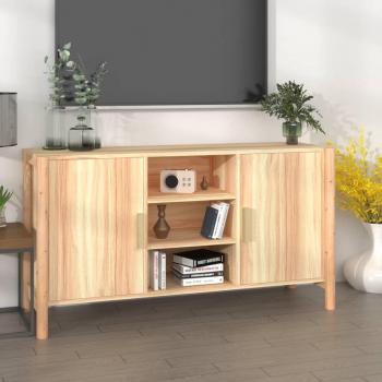 Aparador de madera contrachapada vidaXL 107x38x60 cm Mueble de Almacenaje de Salón Buffet Armario Auxiliar Armario de Almacenamiento Marrón