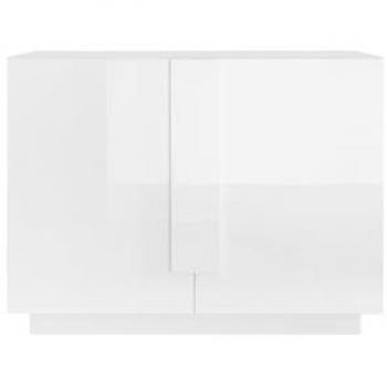 Aparador 2 puertas L120 cm - Júpiter, blanco, fabricado en Italia, paneles de partículas