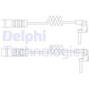 DELPHI Juego de indicadores de desgaste de frenos LZ0232 para MERCEDES-BENZ Classe ML y Classe G