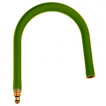 Manguera de cocina GROHFlexx Essence, flexible y semiprofesional, color verde