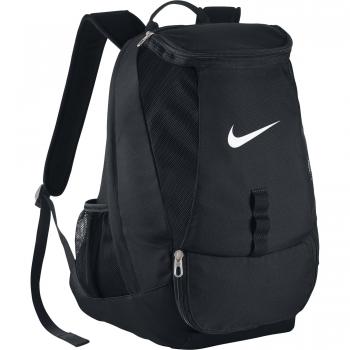 Nike Club Team Swoosh Backpack - Mochila para hombre, color negro / blanco, talla única