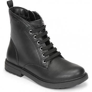 Botas Niña Geox J Eclair Girl Negro/gris Plomo