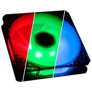BitFenix BFF-ADD-12025-RP Spectre - Ventilador LED RGB direccionable, color negro