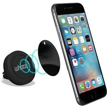 Soporte Magnético de Teléfono Para Carro, Montaje en Rendija de Ventilación, Garantía de devolución de su dinero, Funciona con todos los Teléfonos Móviles Iphone 6/6 más / 5 / 5s / 5c / 4 / 4s, Samsung Galaxy S6 / S5 / S4 / Nota 3.4 y otros Smartp