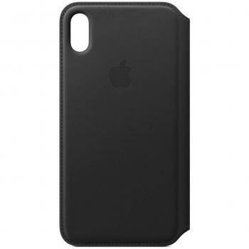 Apple Leather Folio (for iPhone XS Max) - Black