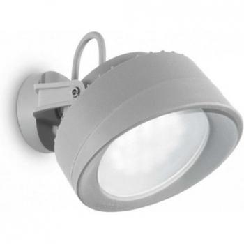 Aplique de pared exterior gris claro IP66 Tommy 1 luz Ideal Lux