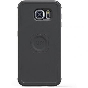 XFlat UPMSS6-B - Funda Magnética Protectora con Cargador Inalámbrico para Samsung Galaxy S6 - Negro