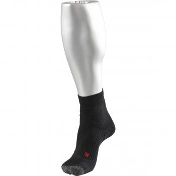 Falke TE2 Short Men's Tennis Socks - Black, Size 42-43