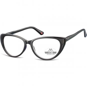Montana Readers MR64 Armazones y Lentes Recetados para Mujer Negros +3.00