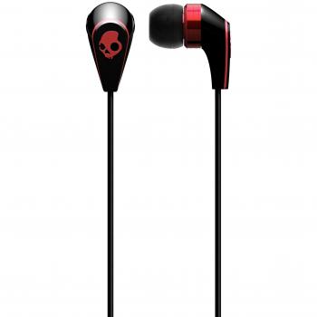 Skullcandy 5050 earbuds with mic3 blackred