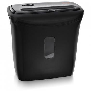Destructora de documentos Peach PS500-12, corte en cruz P-4, 6 hojas, 12 litros, DSGVO conforme