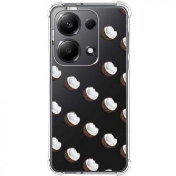 Funda Antigolpes de Silicona para Xiaomi Redmi Note 13 Pro 4G con Diseño de Cocos