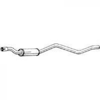 Silencioso Intermedio BOSAL 282-531 para VW GOLF I Cabriolet (155)