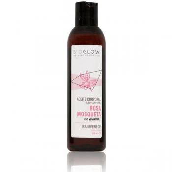 Aceite Corporal Bioglow - Rosa Mosqueta con Aceites Esenciales y de Masaje 200ml