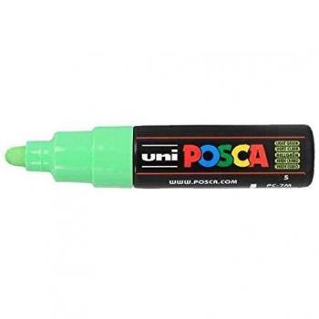 POSCA – Juego de 3 rotuladores punta Large cónico PC7 M VC verde claro