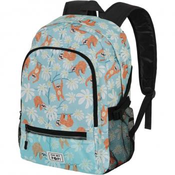 Mochila Fight Clear Lazy OH MY POP! Karactermania Turquesa