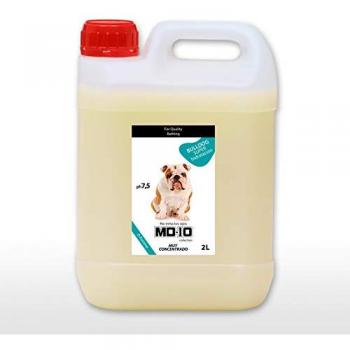 Champú Hidratante y Dermoprotector para Bulldog Inglés - Con Vitamina D-Pantenol, pH equilibrado, evita mal olor - Vegano - 2 L - MD-10 COLLECTION