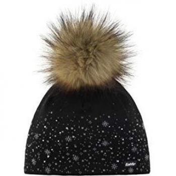 Gorro de Esquí Rana Lux Crystal con Pompon para Mujer - Talla Única