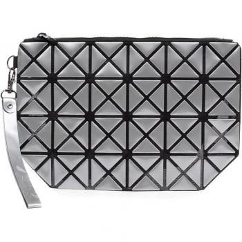 IRIA QUINTANA Clutch estampado geométrico