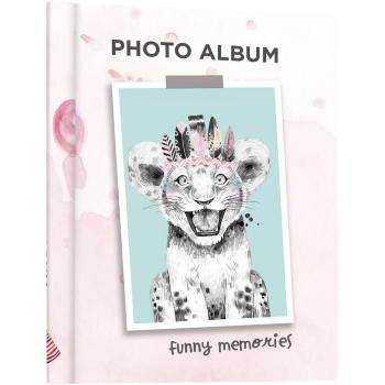 Álbum de fotos autoadhesivo Safari Babies 24x32 cm, 30 páginas