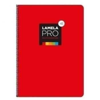 Lamela Bloc t.Dura Fº 100h CDV. 4 Rojo - Pack de 5 unidades