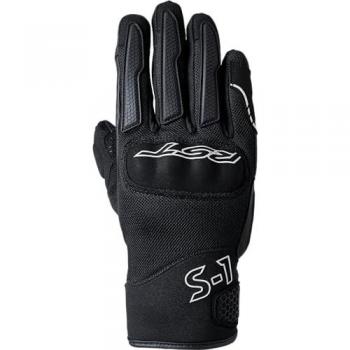 RST S1 Mesh Chaqueta de Moto para Mujer Blanca y Guantes de Moto para Damas Negro Blanco (2XS)