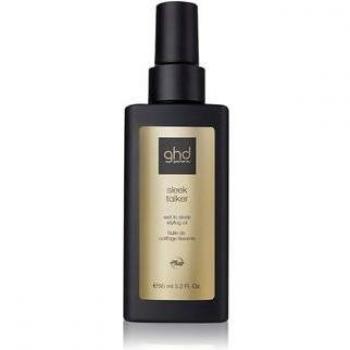 ghd Sleek Talker Wet to Sleek Styling Oil 95ml - Black