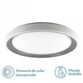 Plafón LED redondo Luanda 72W 7200lm con mando