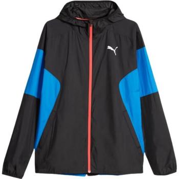 Chaqueta Puma Run Lightweight Negra Azul para Hombre, Talla M
