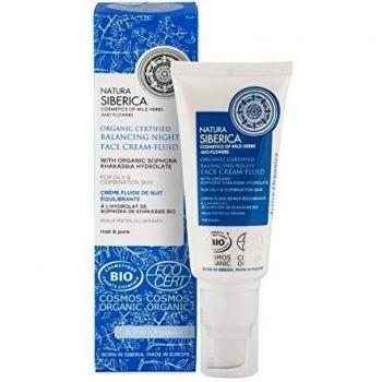 Crema fluida de noche facial equilibrante 50 ml