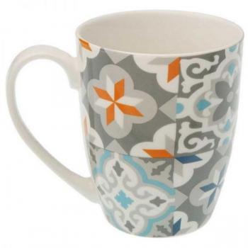 Taza Mug Versa Alfama de Gres con Diseño Elegante (8,5 x 10 x 8,5 cm)