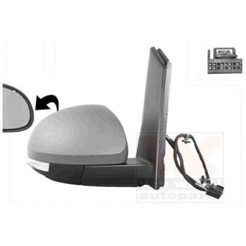 Espejo retrovisor VAN WEZEL 5776808, tipo: espejo retrovisor, características: diseño específico para vehículos, fácil instalación, fabricado con materiales de alta calidad, incluye soporte y ajuste eléctrico (si aplica), acabado en color