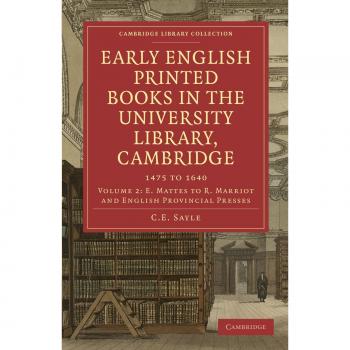 Conjunto de 4 Volúmenes en Tapa Blanda de Libros Impresos en Inglés Temprano en la Biblioteca Universitaria de Cambridge: 1475 a 1640 (Colección de Historia de la Imprenta,