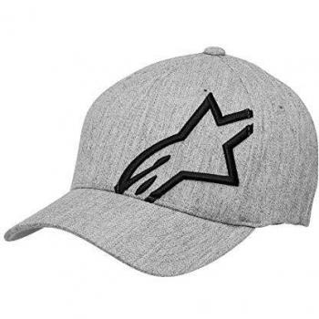 Alpinestars Women's Corp Shift 2 Baseball Cap - Light Gray/Black, Size S/M