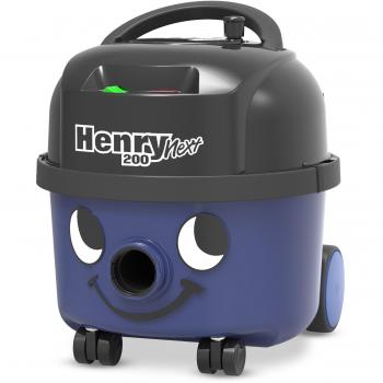 Aspirador Numatic Henry Next HVN206-11 con bolsa, 620W, color azul real, incluye kit AST1
