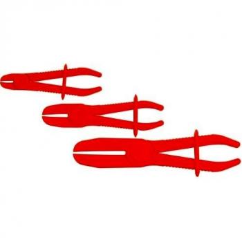KS Tools 115.5050 Juego de pinzas de sujeción para mangueras flexibles, 3 pzs