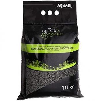 AQUAEL Grava de Basalto Premium (2-4mm, 10kg) - Mejora la Estética de tu Acuario