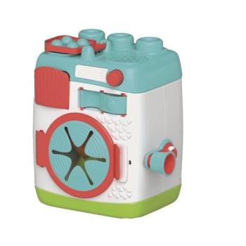 Lavadora Sensorial Clementoni Clemmy con Bloques Suaves para Bebés (6-36 meses)