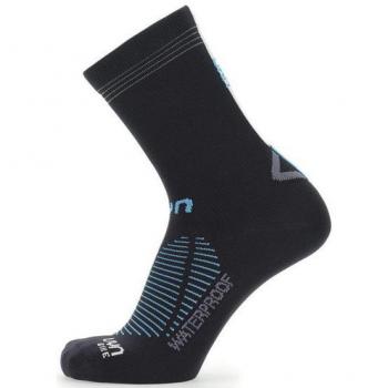 Calcetines UYN Waterproof 115 - Negro, Azul