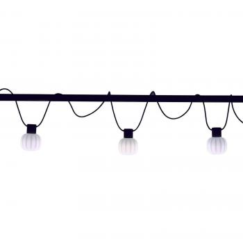 Kit de 5 Lámparas Suspendidas LED Kiki para Exterior IP54 con Luz Difusa