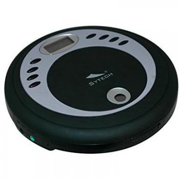 Sytech SY933CDMP3 - Lector de CD y Reproductor de CD/MP3 portátil, Color Plata