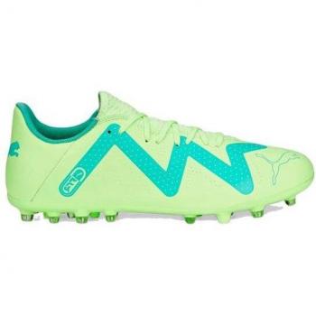 Botas de Fútbol Puma Future Play MG para Niño en Color Amarillo Flúor