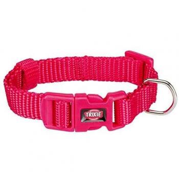 Collar Trixie Premium Fuchsia para Perros - XXS-XS: 15-25 cm Circunferencia del Cuello, 10 mm de Ancho